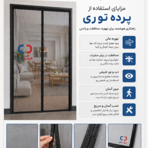 پرده توری مغناطیسی